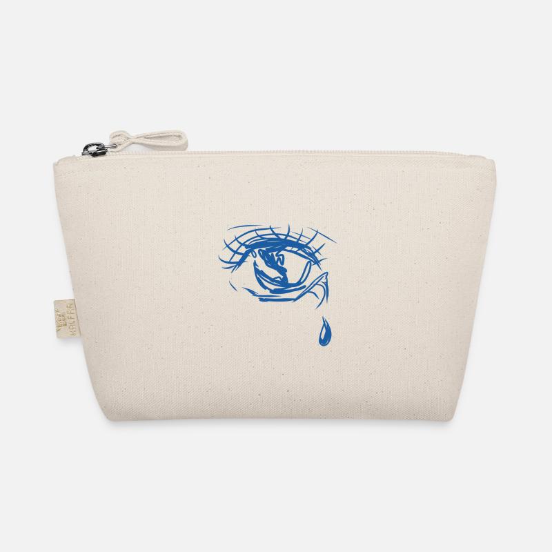 traurig träne Bio-Täschchen