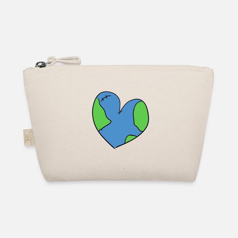 climate change heart climate protection climate earth Organic Pouch
