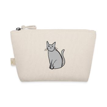animal chat animal gris animal - Trousse biologique - nature - Devant