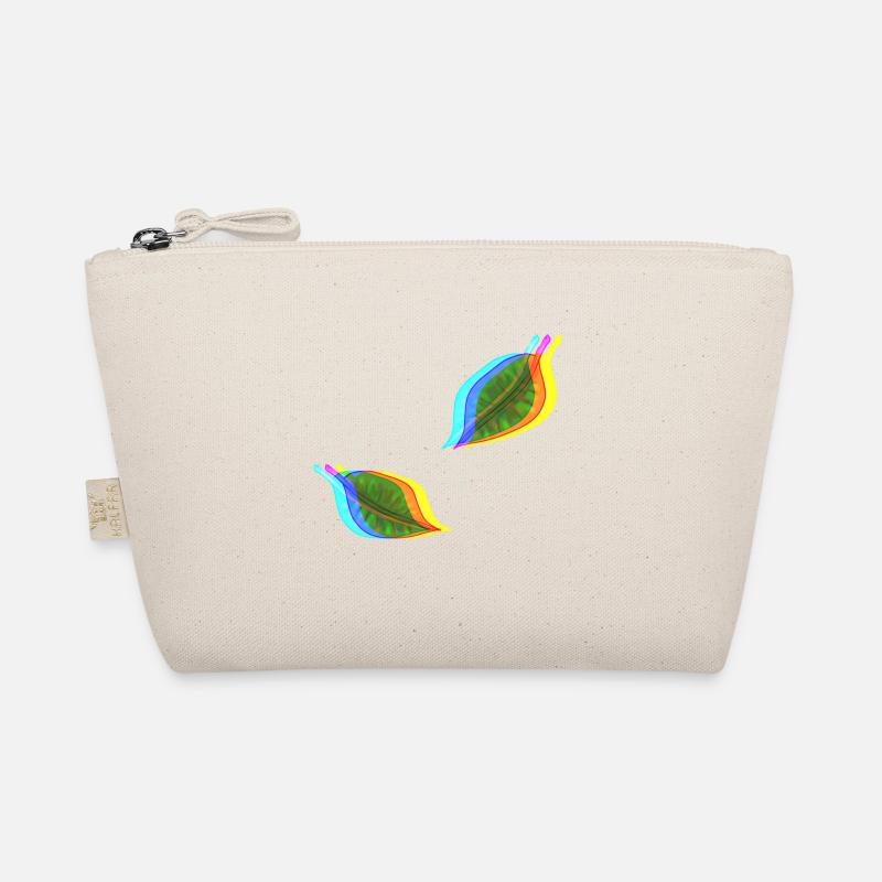 blätter blatt effekt 3d Bio-Täschchen