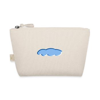 blue cloud symbol sky - Organic Pouch - nature - Front