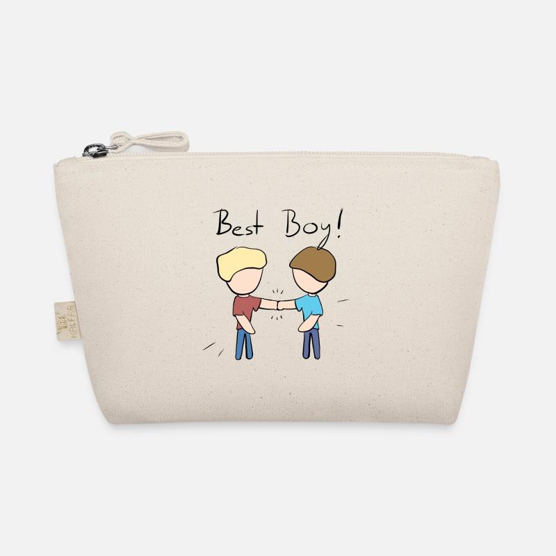 bester Junge Kumpels Freunde Freundschaft Bio-Täschchen