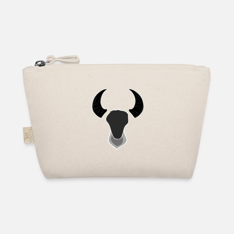 tier widder bulle hörner symbol Bio-Täschchen