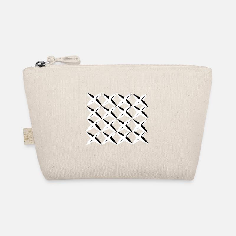 net cross pattern Organic Pouch