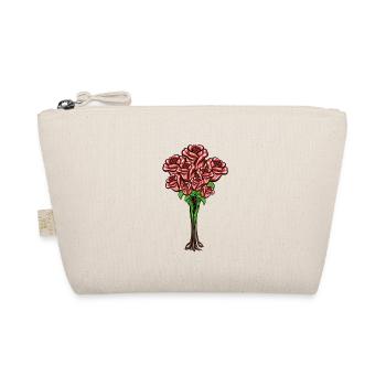 Bouquet rouge fleurs plantes forme - Trousse biologique - nature - Devant