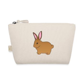 Lapin animal symbole mammifère brun - Trousse biologique - nature - Devant