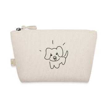 Dog icon pet pet cute - Organic Pouch - nature - Front