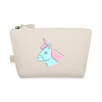 Unicorn Head Animal Symbol Fantasy - Organic Pouch - nature - Front