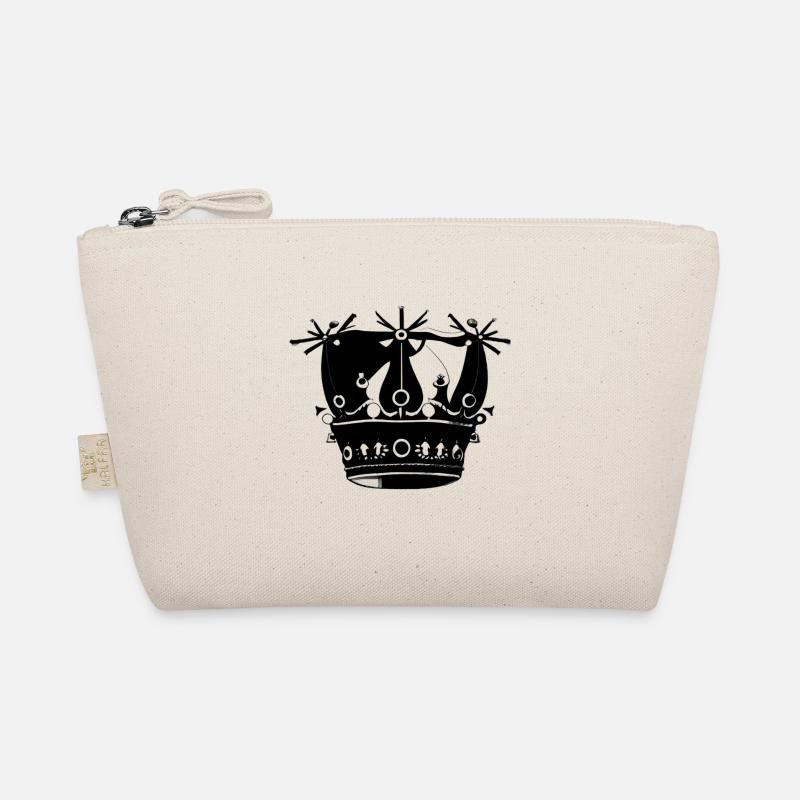 Dunkle Krone Symbol Bio-Täschchen