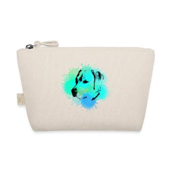 Labrador, Golden Retriever,Watercolor, painting - Organic Pouch - nature - Front