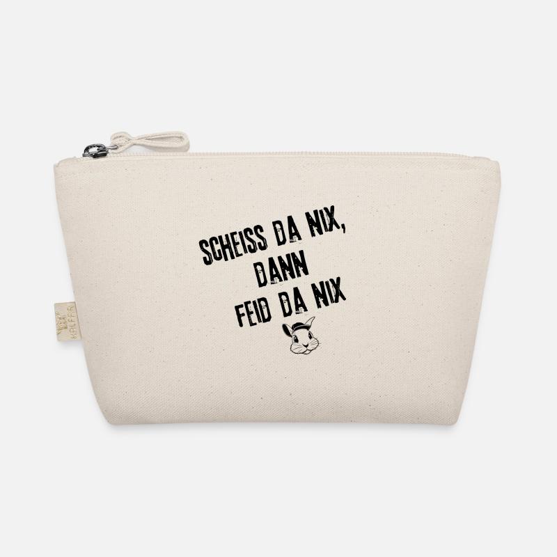 Scheiß da nix Style | Redewendung Bio-Täschchen