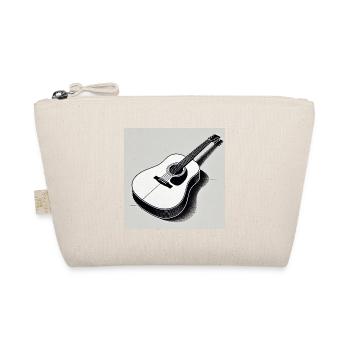 Gitarre - Vintage - Country - Band - Freiheit - Bio-Täschchen - Natur - Vorne
