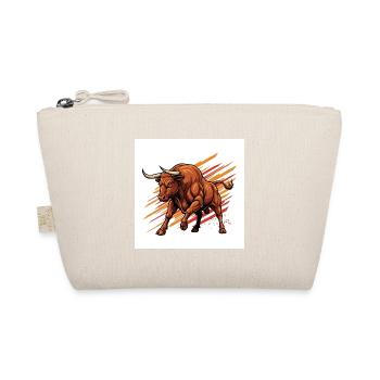 Bull - Stock Market - Success - Strong Performance - Organic Pouch - nature - Front