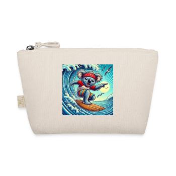 Surf like a koala: waves, sun and fun! - Organic Pouch - nature - Front