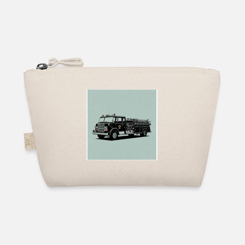 Fire truck: Fast, strong and in action Organic Pouch