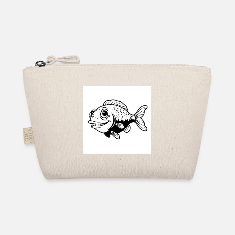 Fisch, Fun, Flossen - Ich bin der Chef im Teich Bio-Täschchen