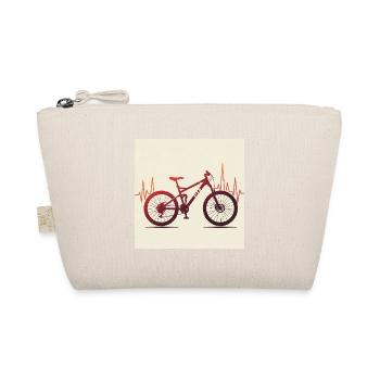 Battements de cœur et adrénaline – Mountain Bike Love - Trousse biologique - nature - Devant
