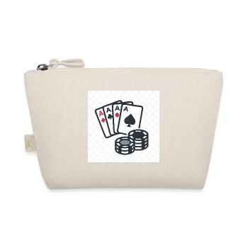Poker: The Game of Kings and the Bluff Master - Organic Pouch - nature - Front