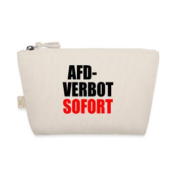 Afd verbot sofort - Bio-Täschchen - Natur - Vorne