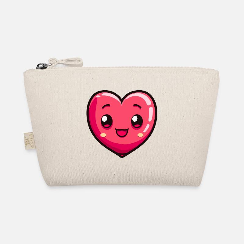 Herz Liebe Comic Bio-Täschchen