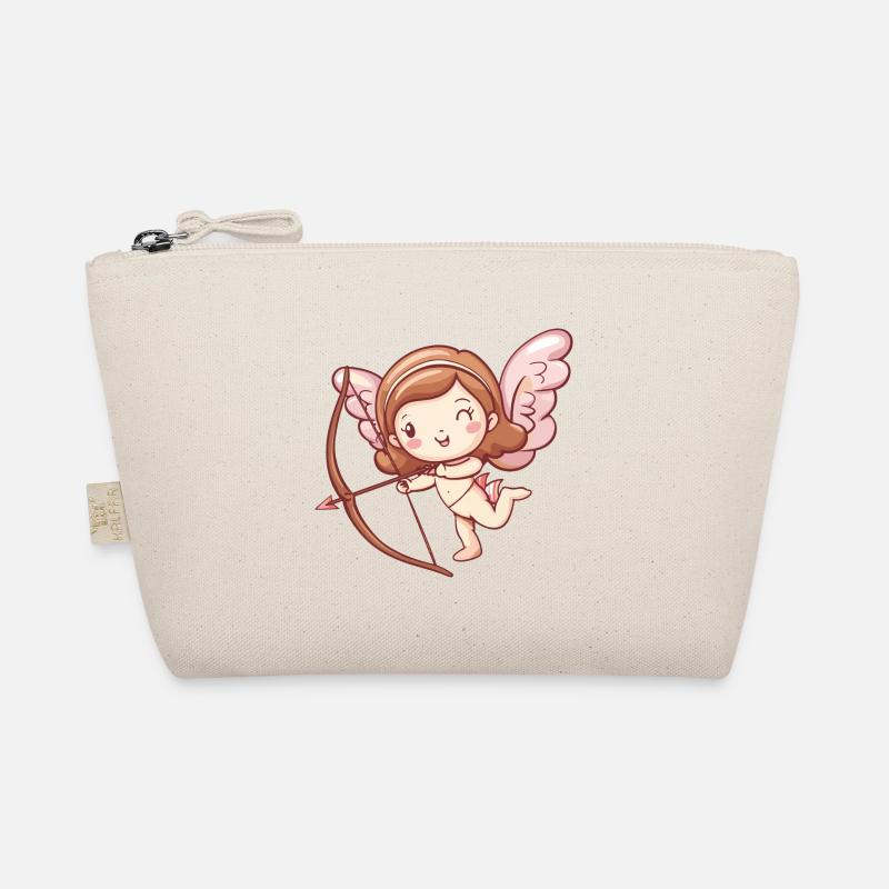 Ange arc et flèche Cupidon Saint-Valentin Trousse biologique