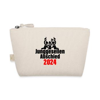 Junggesellenabschied 2024 - Bio-Täschchen - Natur - Vorne