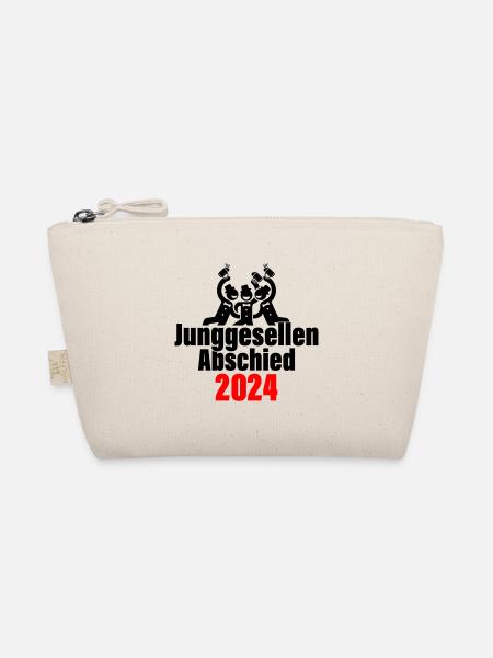 Junggesellenabschied 2024 - Bio-Täschchen - Natur