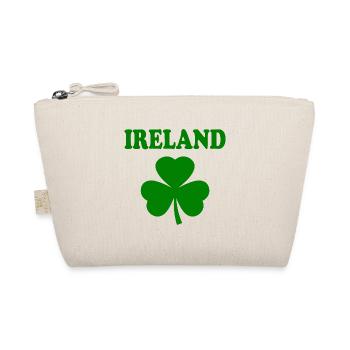 Ireland Shamrock - Organic Pouch - nature - Front