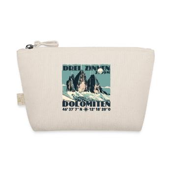 Drei Zinnen Dolomiten Wandern Souvenir Lavaredo - Bio-Täschchen - Natur - Vorne