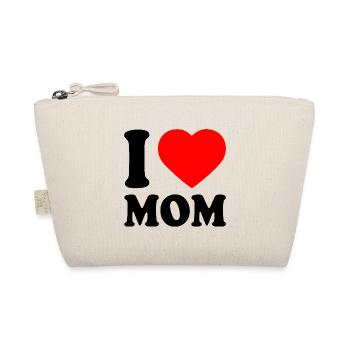 I love mom - Trousse biologique - nature - Devant