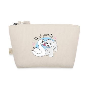 Le mignon bébé cygne et le chiot sont les meilleurs amis - Trousse biologique - nature - Devant