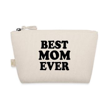 Best mom ever - Trousse biologique - nature - Devant