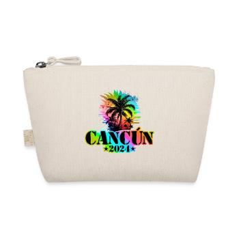 Cancun 2024 Holiday Colorful - Organic Pouch - nature - Front