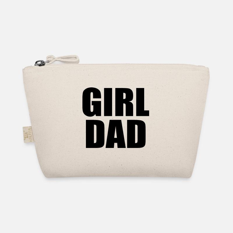 Girl dad - Bio-Täschchen - Natur