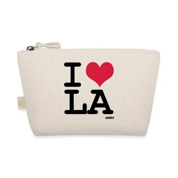 i love la - los angeles by wam - Organic Pouch - nature - Front