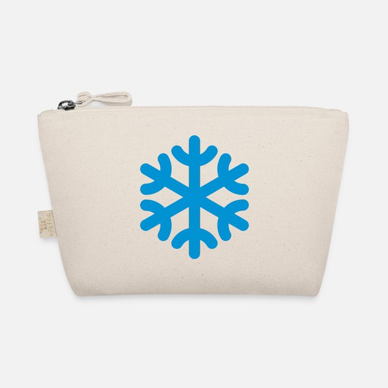 snowflake / fiocco di neve / flocon de neig / copo Organic Pouch
