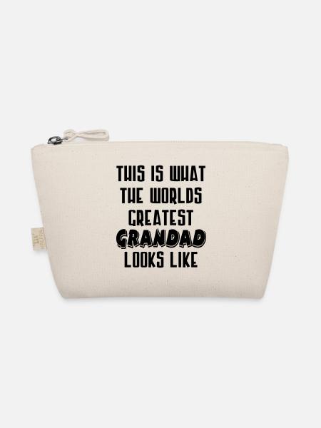 Worlds Greatest Grandad - Organic Pouch - nature