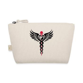 Caduceus, Yin Yang, Winged Serpent, Hermetic - Trousse biologique - nature - Devant