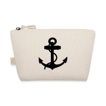 boat anchor - Bio-Täschchen - Natur - Vorne