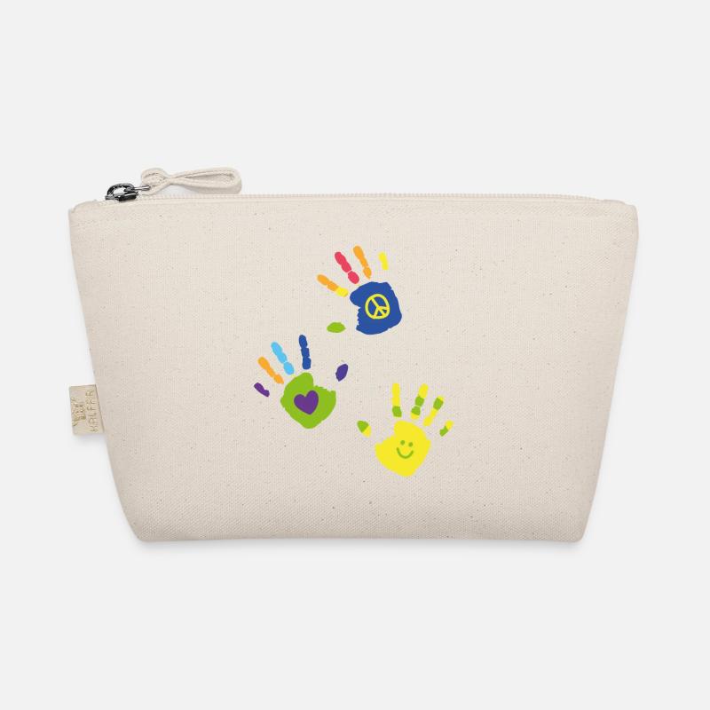 Kinderhände (Bunt) Bio-Täschchen