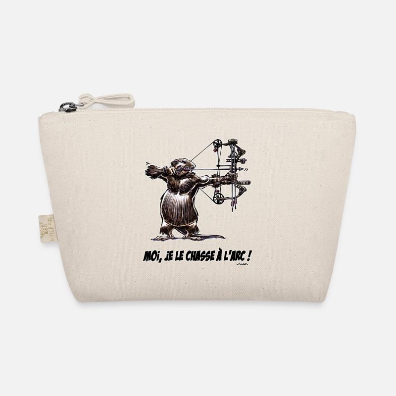 Le Ragondin, Moi Je Le Chasse A l'arc ! Black Trousse biologique