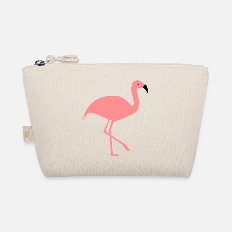 Flamingo - Bio-Täschchen - Natur