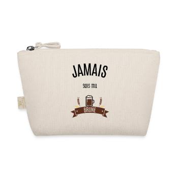Jamais sans ma brune - Trousse biologique - nature - Devant
