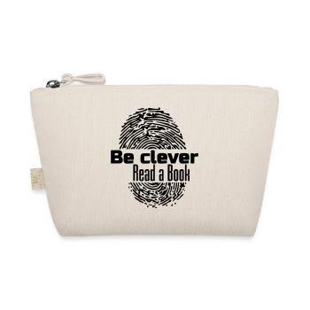 Be clever - Read a Livre Livres Lire Cadeau - Trousse biologique - nature - Devant