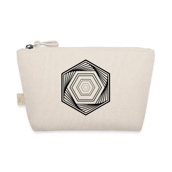 hexagon - Bio-Täschchen - Natur - Vorne