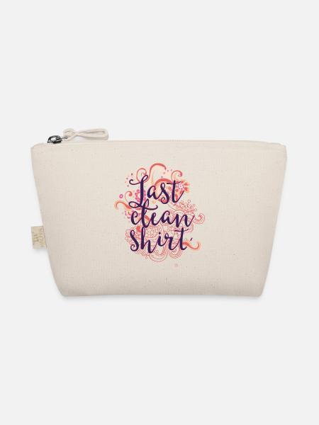 Last clean shirt-Das letzte saubere Shirt T-shirt - Bio-Täschchen - Natur