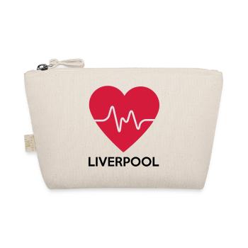 heart Liverpool - Organic Pouch - nature - Front