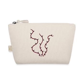 flower_thorns_2c - Organic Pouch - nature - Front