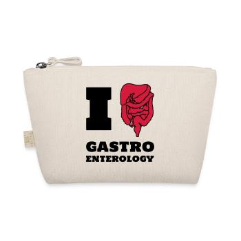 I love gastroenterology - Bio-Täschchen - Natur - Vorne
