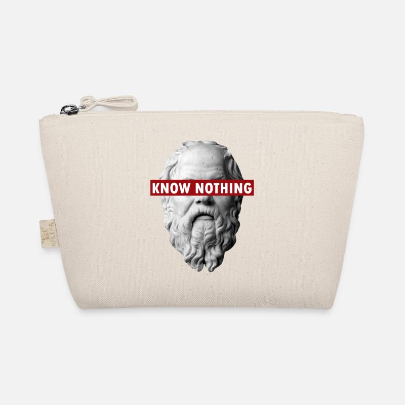 KNOW NOTHING SOCRATES Organic Pouch